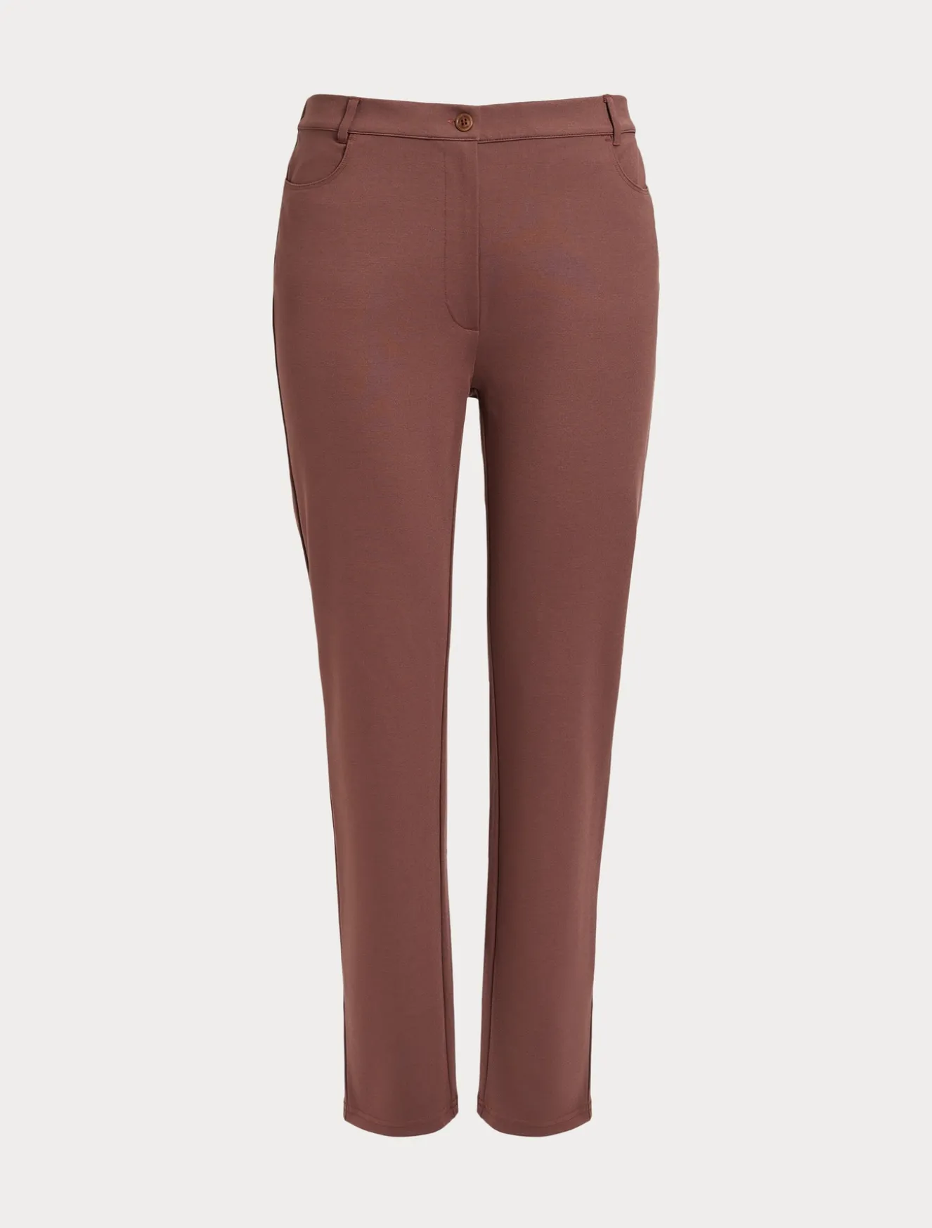 Pantaloni slim in jersey