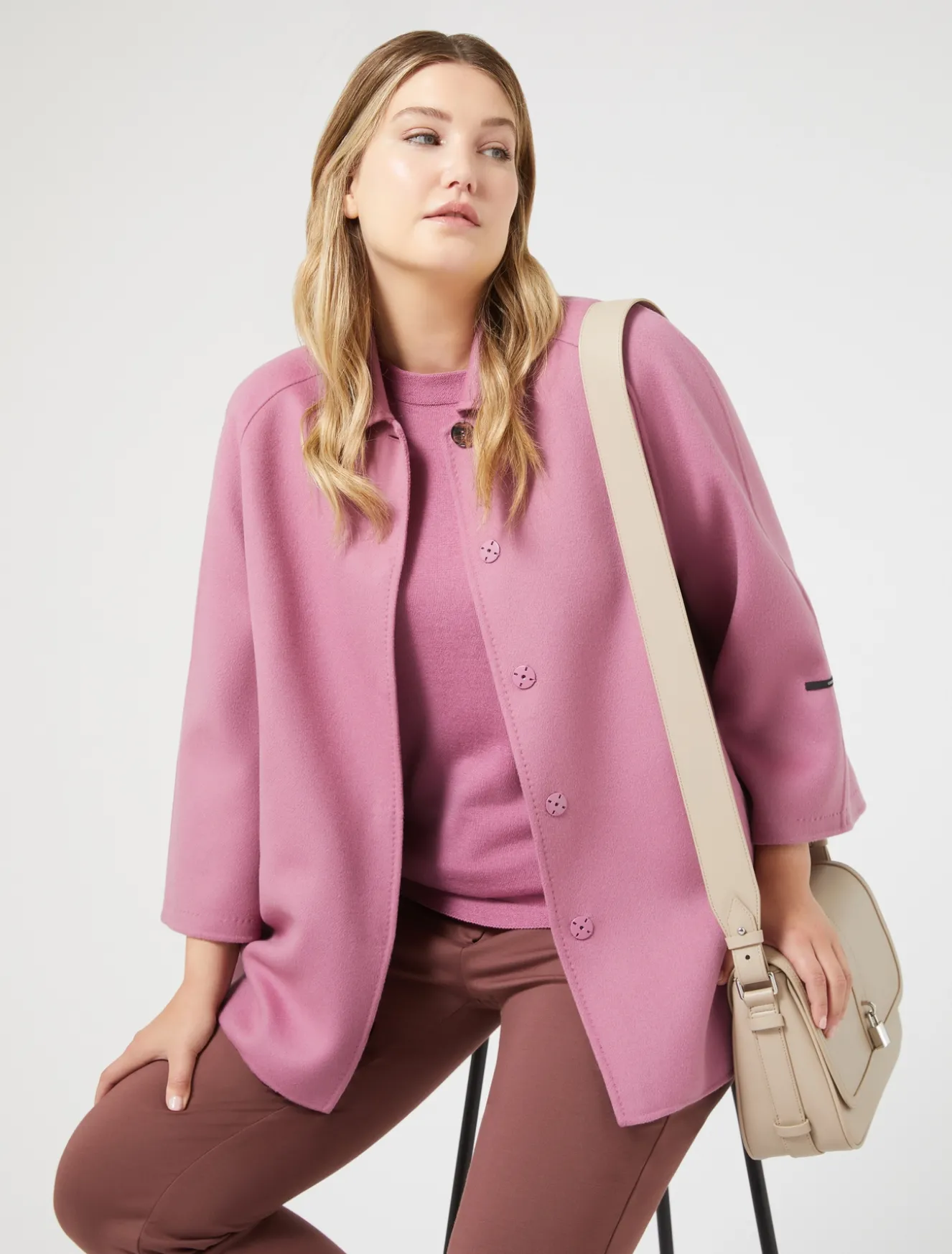 Pantaloni slim in jersey