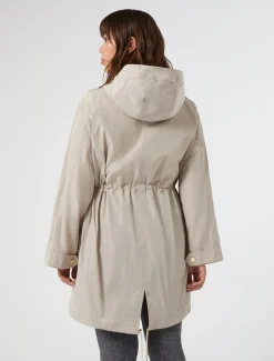 Parka in taffetà antigoccia