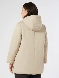 Parka reversibile in tela tecnica antigoccia