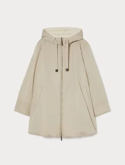 Parka reversibile in tela tecnica antigoccia