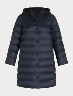 Piumino in taffettà e tela di nylon antigoccia