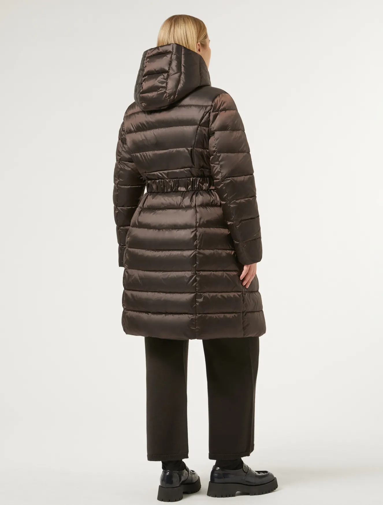 Piumino in tela di nylon antigoccia