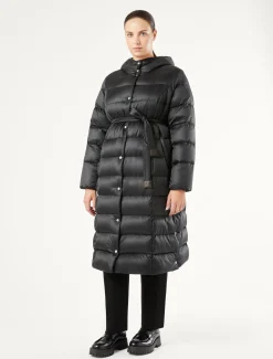 Piumino reversibile in raso antigoccia