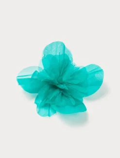 Spilla in organza di seta