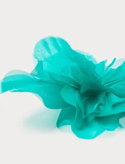 Spilla in organza di seta