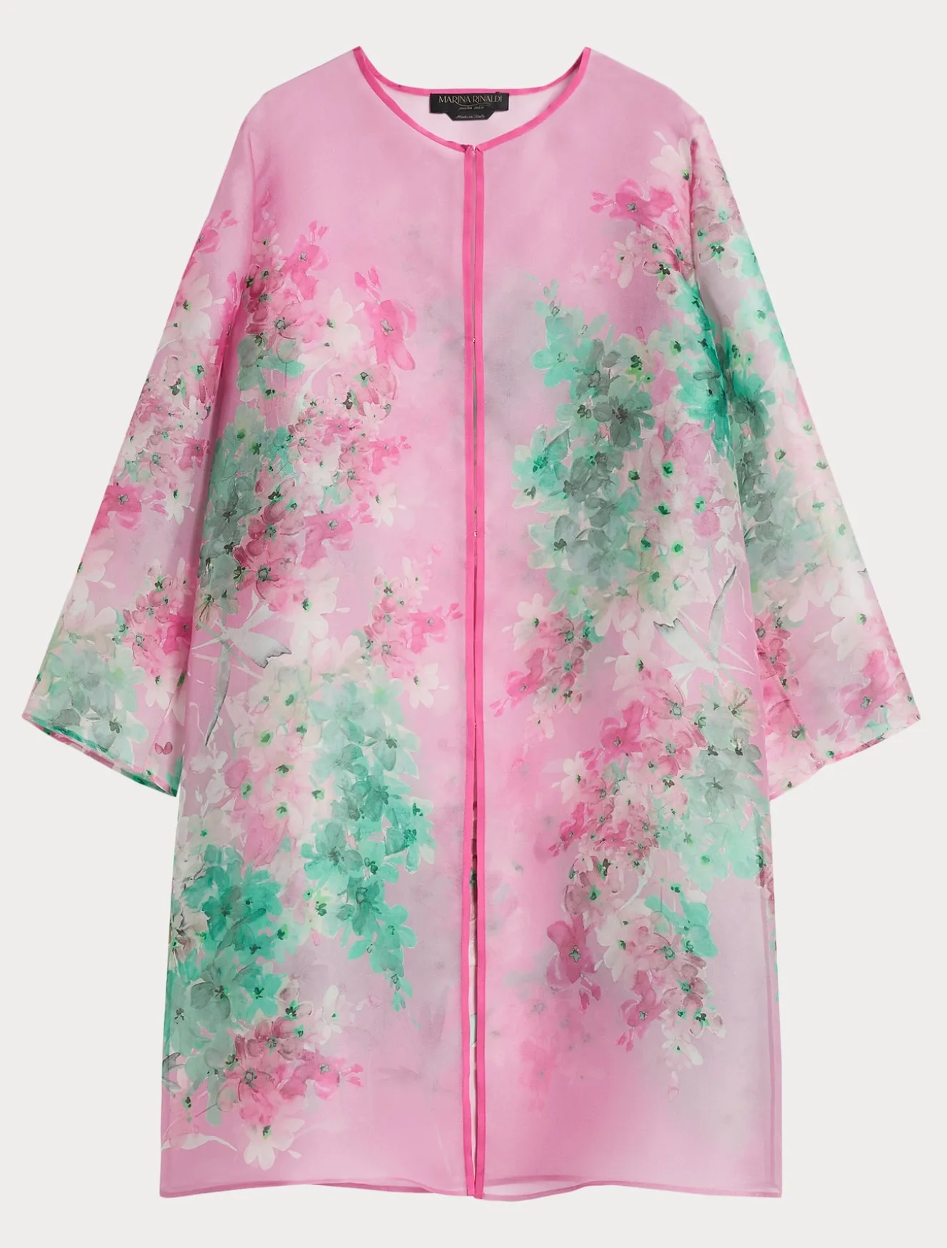 Spolverino in organza di seta