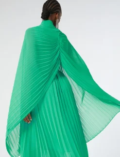 Stola in georgette plissé