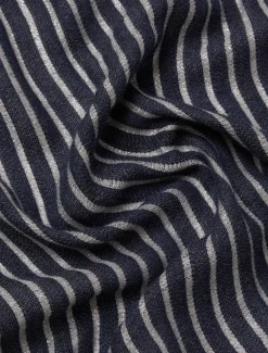 Stola in tessuto gessato