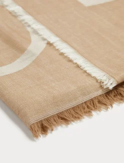 Stola jacquard in misto cachemire