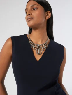 Top in cady triacetato