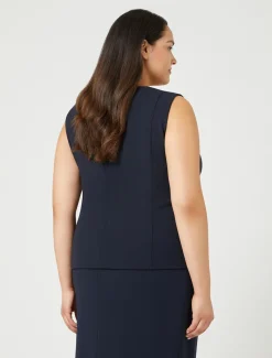 Top in cady triacetato