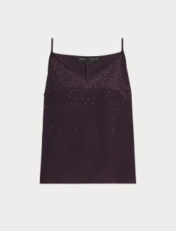 Top in crêpe de Chine