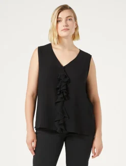 Top in georgette