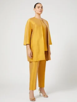 Top in shantung leggero