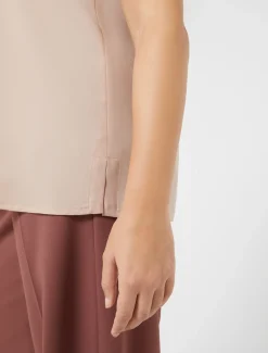 Top in tessuto fluido