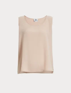 Top in tessuto fluido