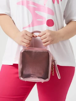 T-shirt in jersey con stampa