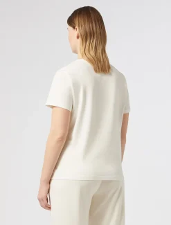 T-shirt in jersey con stampa