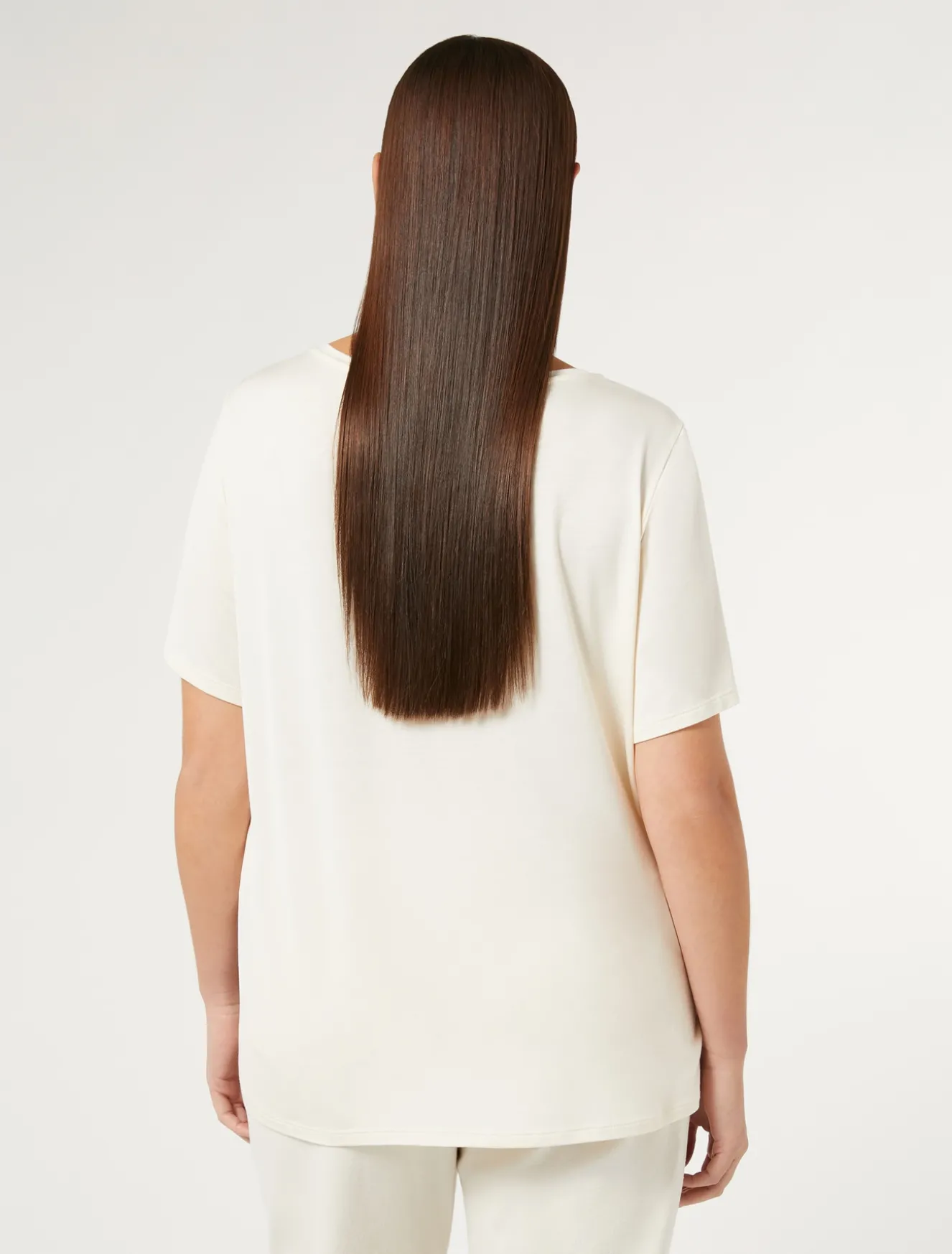 T-shirt in jersey con stampa