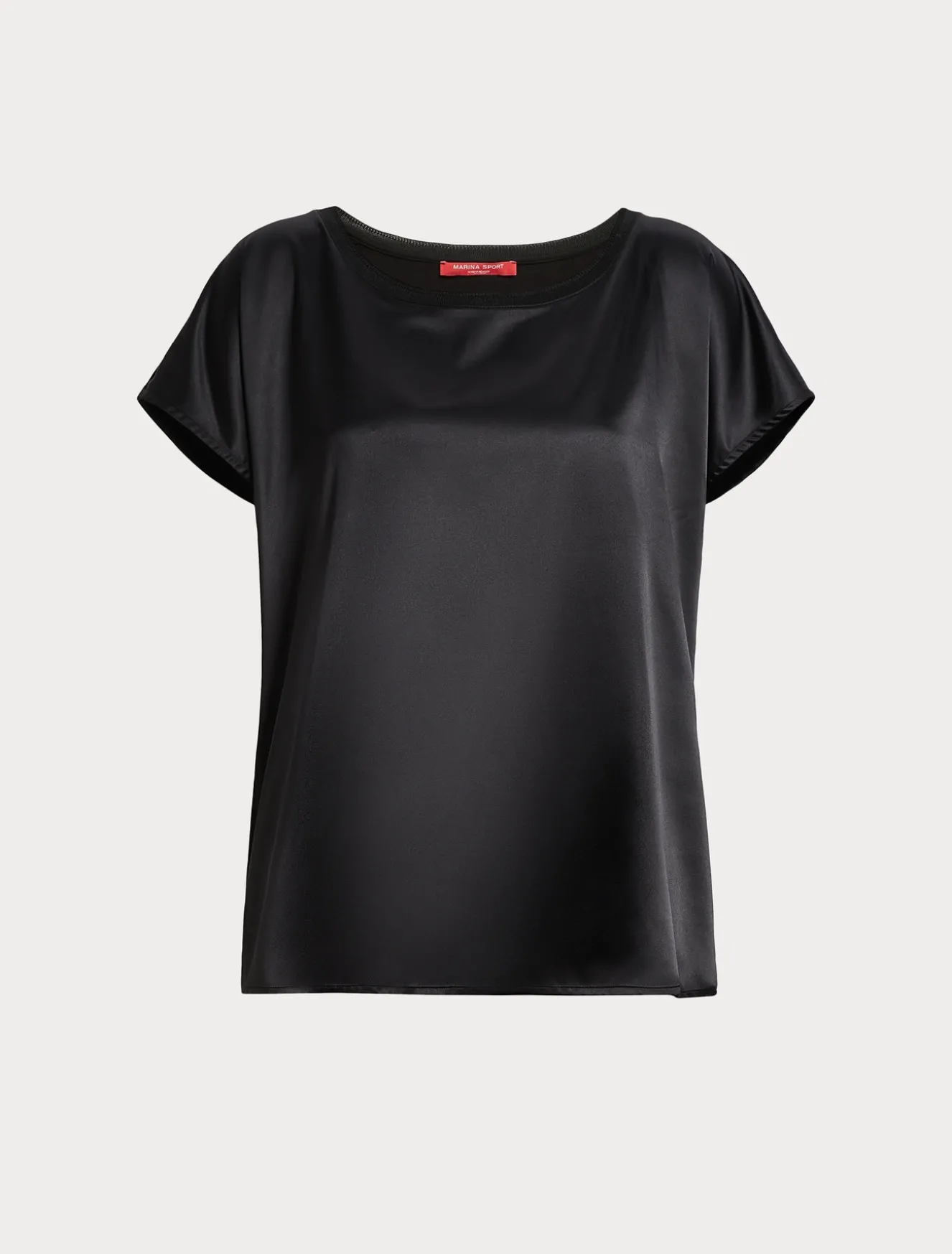 T-shirt in jersey crêpe