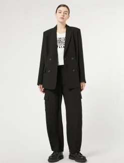 T-shirt in jersey di cotone stretch