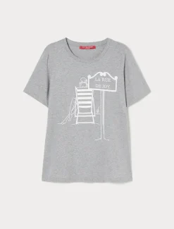 T-shirt in jersey di cotone