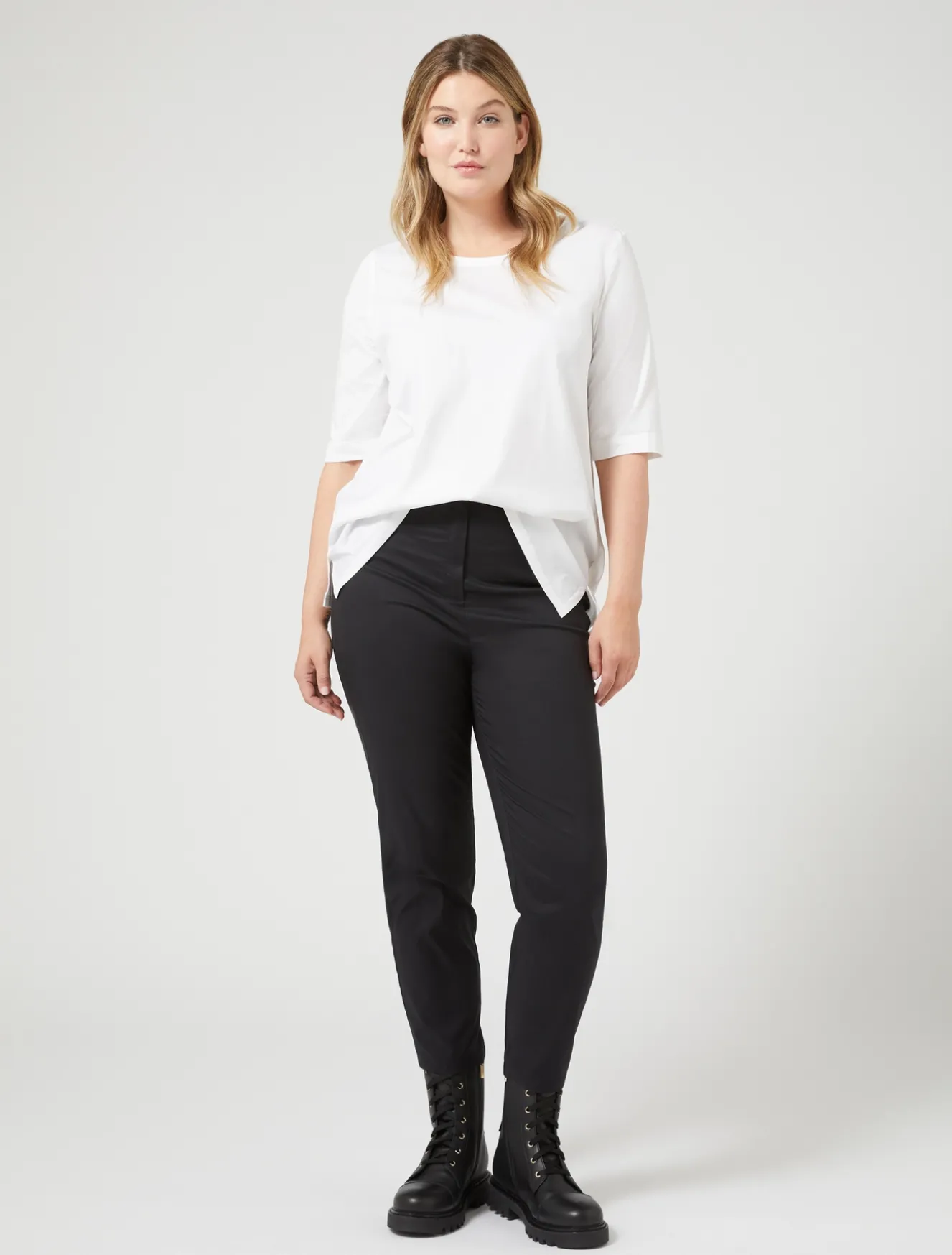 T-shirt in jersey e popeline