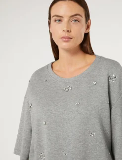 T-shirt in jersey interlock