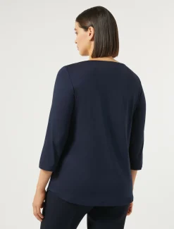 T-shirt in jersey stretch