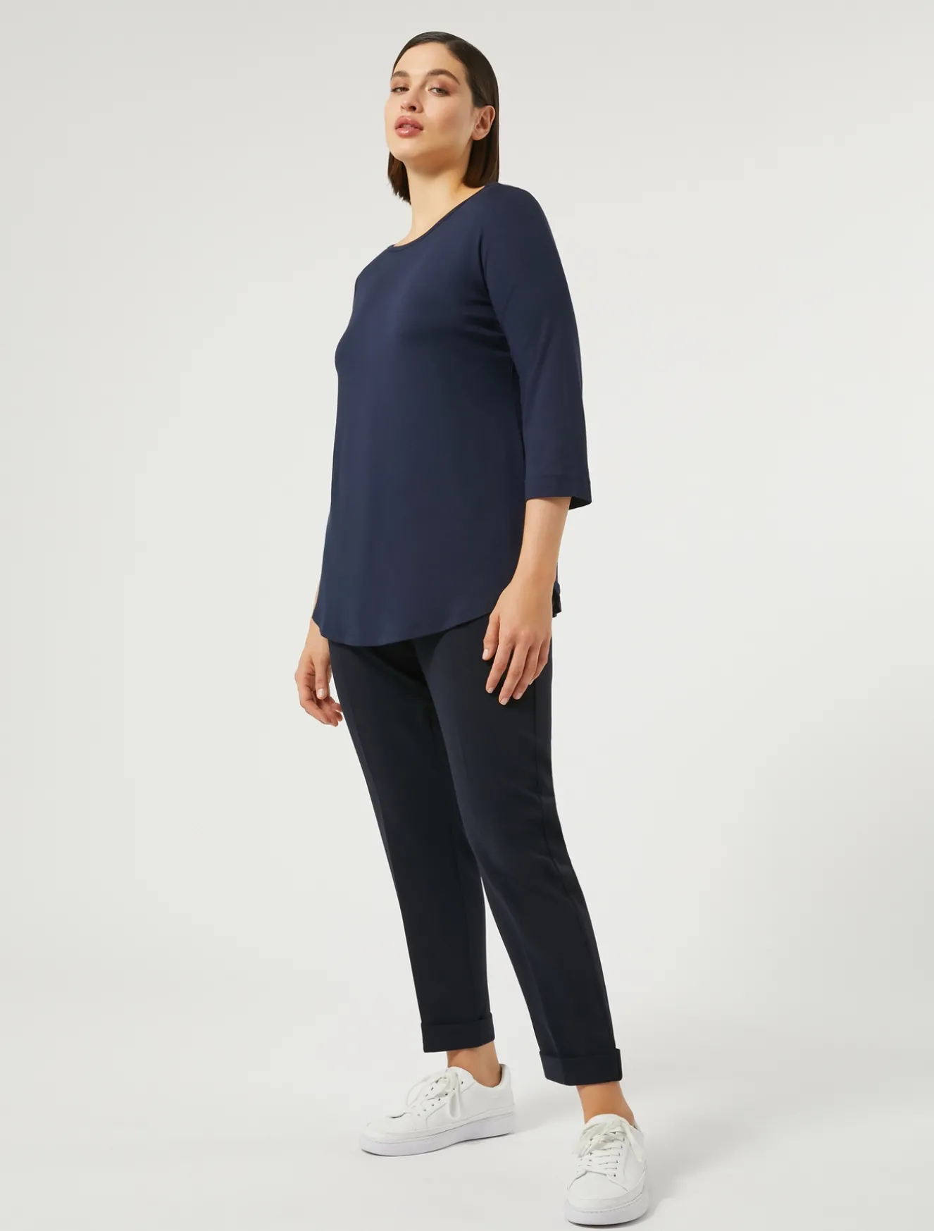 T-shirt in jersey stretch