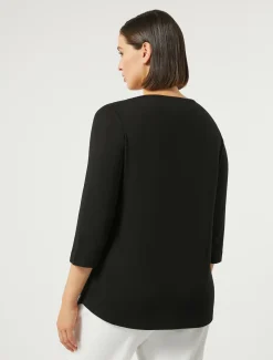 T-shirt in jersey stretch