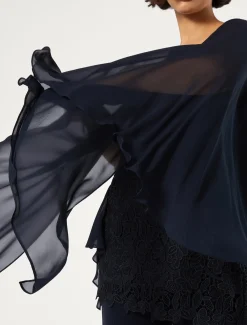 Tunica in macramè laminato