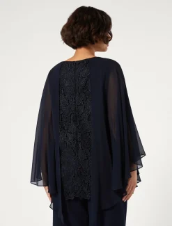 Tunica in macramè laminato